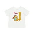 thumbnail image 1 of Inktastic Gold and Red Baby Dragon First Birthday Boys or Girls Baby T-Shirt, 1 of 5
