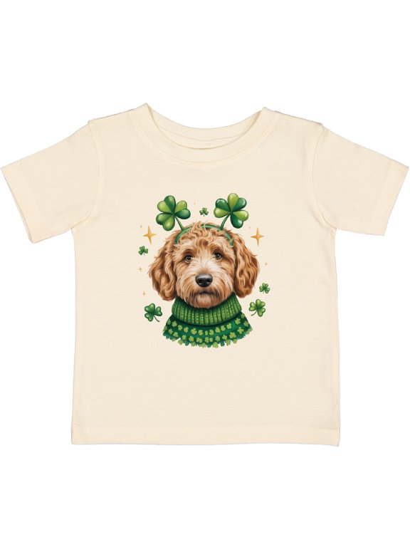 Golden Doodle Irish St. Patrick's Day Boys or Girls Baby T-Shirt