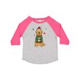 thumbnail image 1 of Inktastic Golden Retriever Christmas Boys or Girls Toddler T-Shirt, 1 of 5