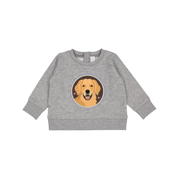 Inktastic Golden Retriever Dog Baby Sweatshirt