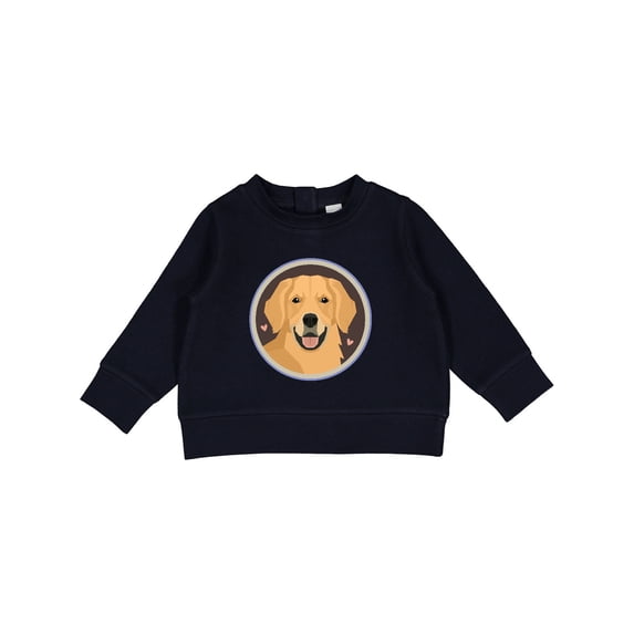 Inktastic Golden Retriever Dog Baby Sweatshirt