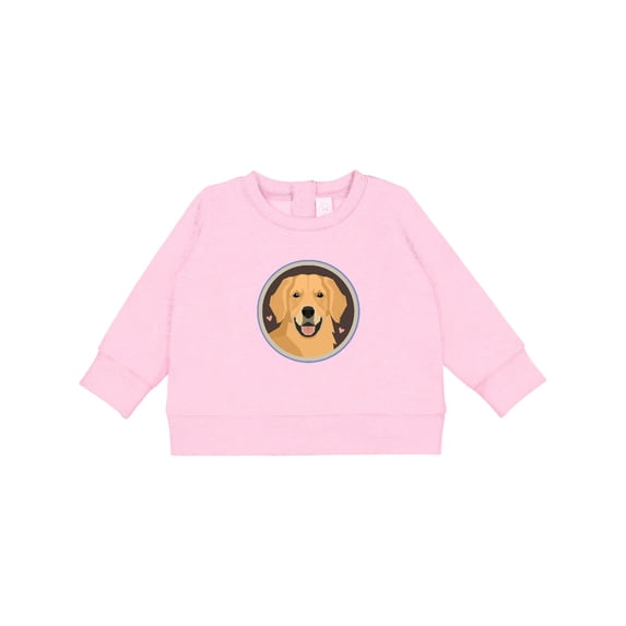 Inktastic Golden Retriever Dog Baby Sweatshirt