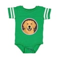 thumbnail image 1 of Inktastic Golden Retriever Dog Boys or Girls Baby Bodysuit, 1 of 5