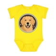 thumbnail image 1 of Inktastic Golden Retriever Dog Boys or Girls Baby Bodysuit, 1 of 5