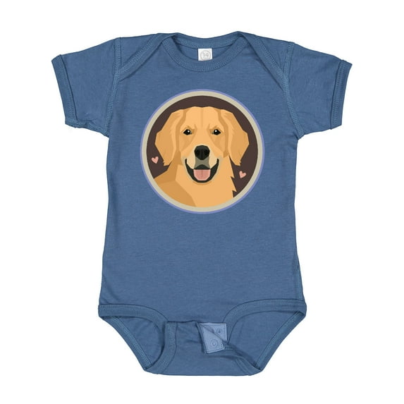 Inktastic Golden Retriever Dog Boys or Girls Baby Bodysuit
