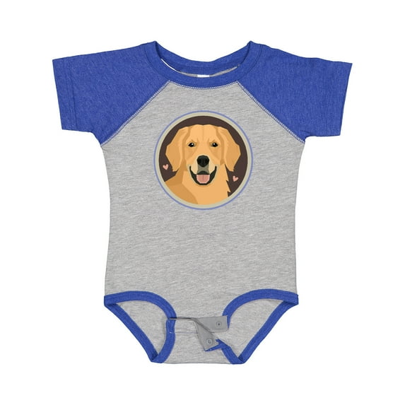 Inktastic Golden Retriever Dog Boys or Girls Baby Bodysuit