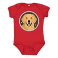 thumbnail image 1 of Inktastic Golden Retriever Dog Boys or Girls Baby Bodysuit, 1 of 5