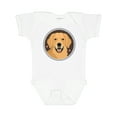 thumbnail image 1 of Inktastic Golden Retriever Dog Boys or Girls Baby Bodysuit, 1 of 5