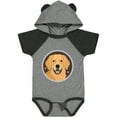 thumbnail image 1 of Inktastic Golden Retriever Dog Boys or Girls Baby Bodysuit, 1 of 5