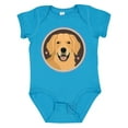 thumbnail image 1 of Inktastic Golden Retriever Dog Boys or Girls Baby Bodysuit, 1 of 5