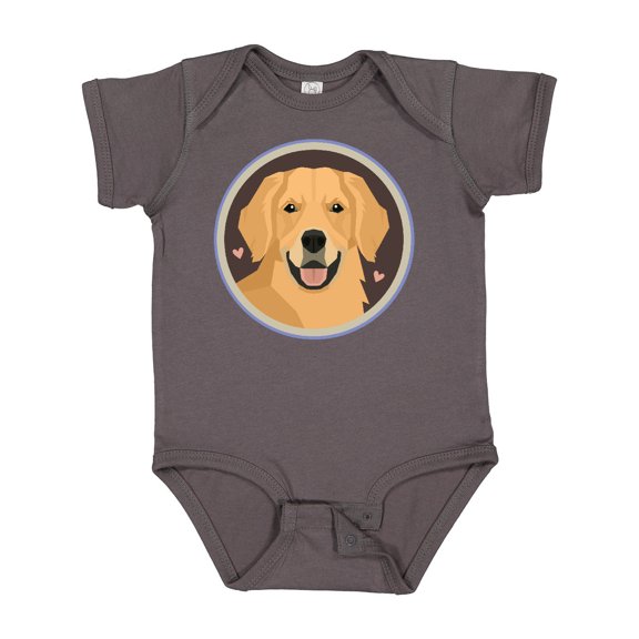 Inktastic Golden Retriever Dog Boys or Girls Baby Bodysuit