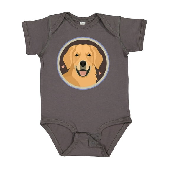 Inktastic Golden Retriever Dog Boys or Girls Baby Bodysuit