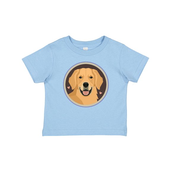 Inktastic Golden Retriever Dog Boys or Girls Baby T-Shirt