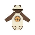 thumbnail image 1 of Inktastic Golden Retriever Dog Boys or Girls Long Sleeve Baby Bodysuit, 1 of 5