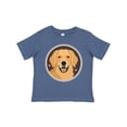 thumbnail image 1 of Inktastic Golden Retriever Dog Boys or Girls Toddler T-Shirt, 1 of 5