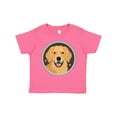 thumbnail image 1 of Inktastic Golden Retriever Dog Boys or Girls Toddler T-Shirt, 1 of 5