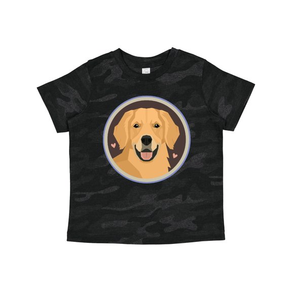 Inktastic Golden Retriever Dog Boys or Girls Toddler T-Shirt