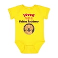 thumbnail image 1 of Inktastic Golden Retriever Dog Lover Boys or Girls Baby Bodysuit, 1 of 5