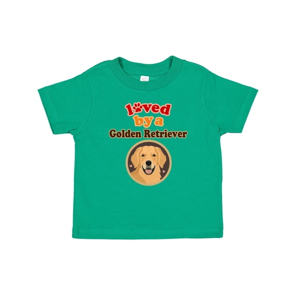 Inktastic Golden Retriever Dog Lover Boys or Girls Baby T-Shirt