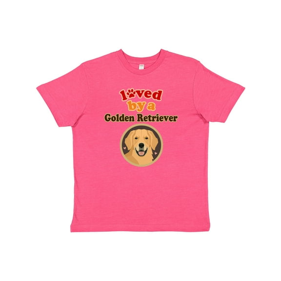 Inktastic Golden Retriever Dog Lover Youth T-Shirt