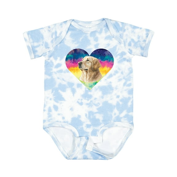 Inktastic Golden Retriever Dog Retro Girls Baby Bodysuit