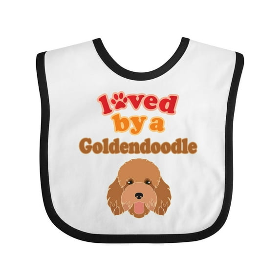 Inktastic Goldendoodle Dog Quote Boys or Girls Baby Bib