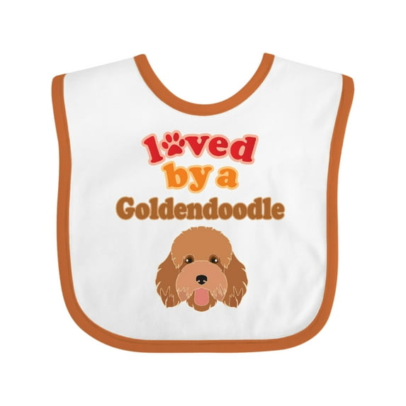 Inktastic Goldendoodle Dog Quote Boys or Girls Baby Bib