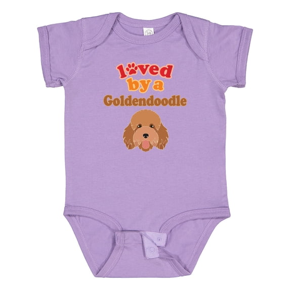 Inktastic Goldendoodle Dog Quote Boys or Girls Baby Bodysuit