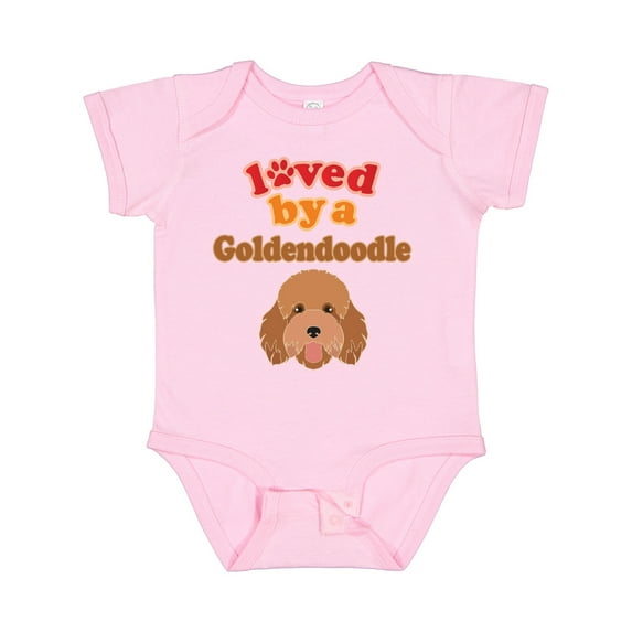 Inktastic Goldendoodle Dog Quote Boys or Girls Baby Bodysuit