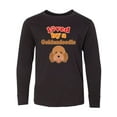 thumbnail image 1 of Inktastic Goldendoodle Dog Quote Long Sleeve Youth T-Shirt, 1 of 5