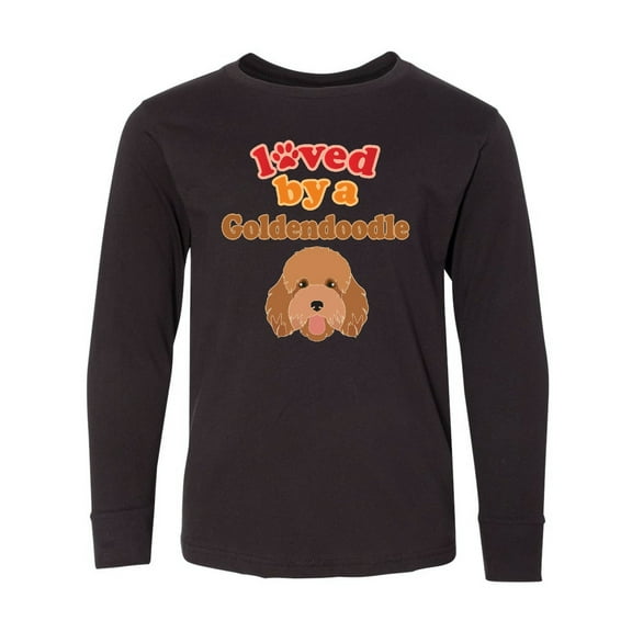Inktastic Goldendoodle Dog Quote Long Sleeve Youth T-Shirt