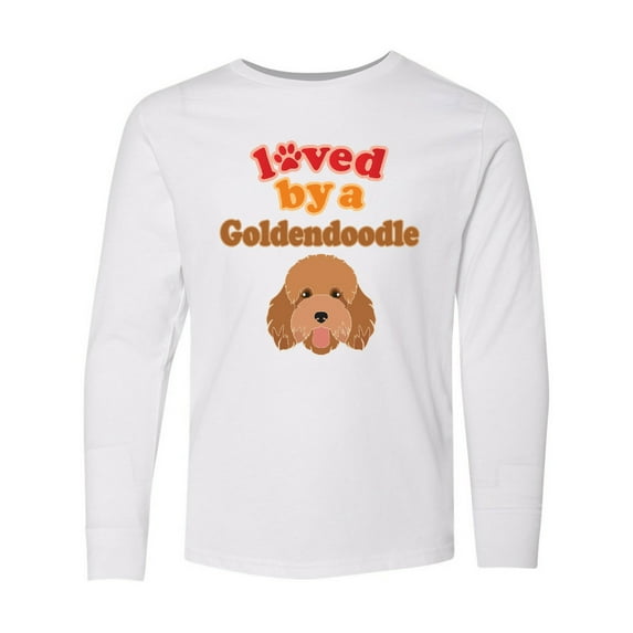 Inktastic Goldendoodle Dog Quote Long Sleeve Youth T-Shirt