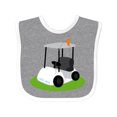 thumbnail image 1 of Inktastic Golf Cart Golfing Boys or Girls Baby Bib, 1 of 4