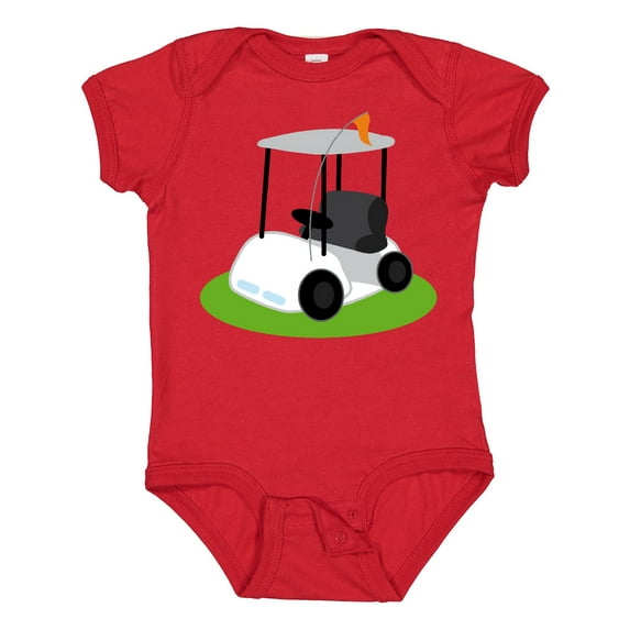 Inktastic Golf Cart Golfing Boys or Girls Baby Bodysuit