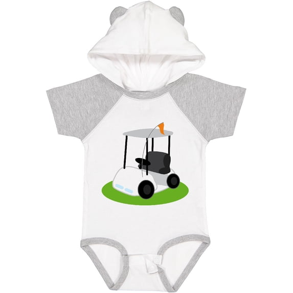 Inktastic Golf Cart Golfing Boys or Girls Baby Bodysuit