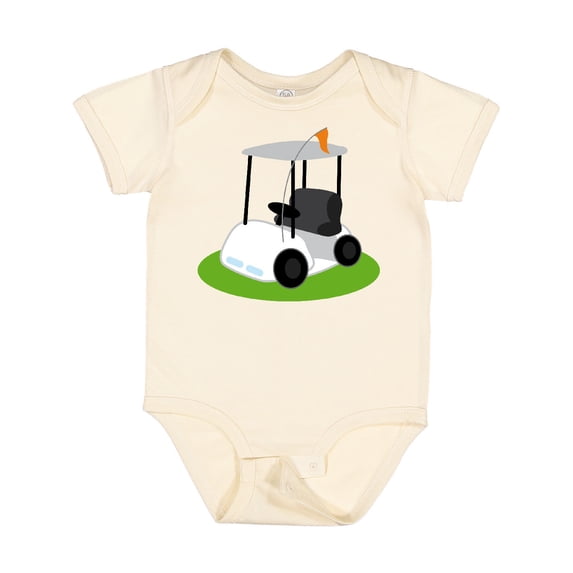 Inktastic Golf Cart Golfing Boys or Girls Baby Bodysuit