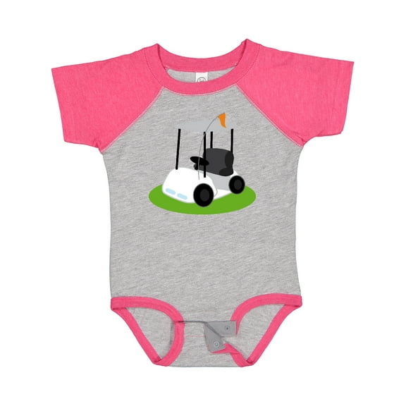 Inktastic Golf Cart Golfing Boys or Girls Baby Bodysuit