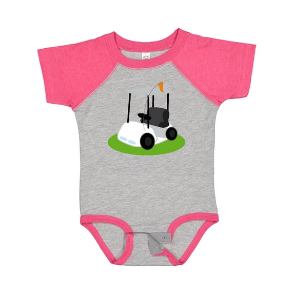 Inktastic Golf Cart Golfing Boys or Girls Baby Bodysuit