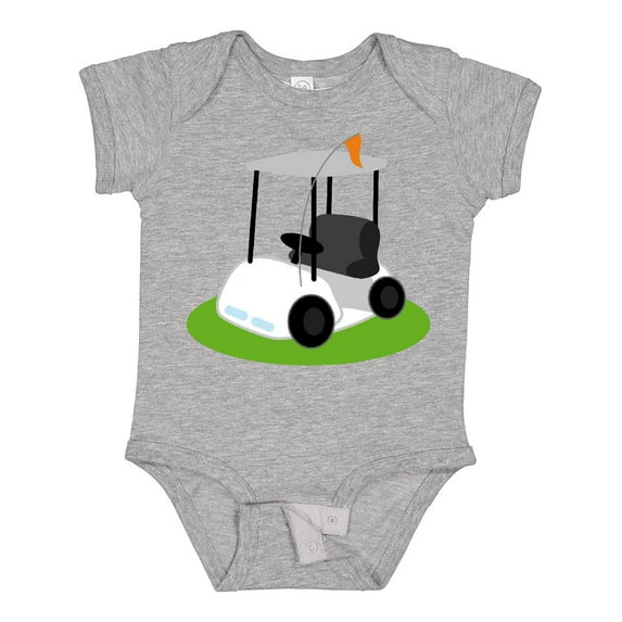 Inktastic Golf Cart Golfing Boys or Girls Baby Bodysuit