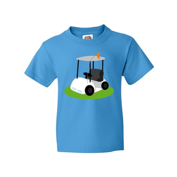 Inktastic Golf Cart Golfing Youth T-Shirt
