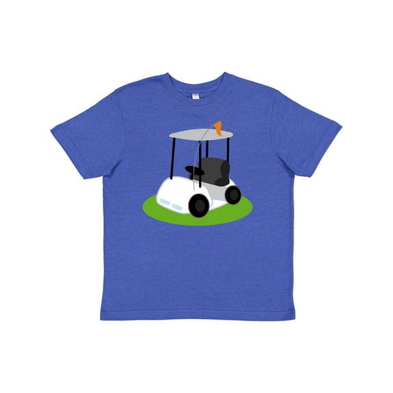 Inktastic Golf Cart Golfing Youth T-Shirt