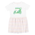 thumbnail image 1 of Inktastic Golf Cart with Argyle Pattern Girls Toddler Dress, 1 of 5