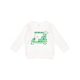thumbnail image 1 of Inktastic Golf Cart with Argyle Pattern Toddler Sweatshirt, 1 of 4
