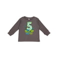 thumbnail image 1 of Inktastic Golf Par-tee 5th Birthday Boys Long Sleeve Toddler T-Shirt, 1 of 5