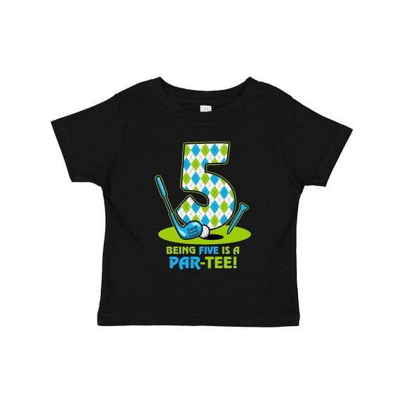 Inktastic Golf Par-tee 5th Birthday Boys Toddler T-Shirt