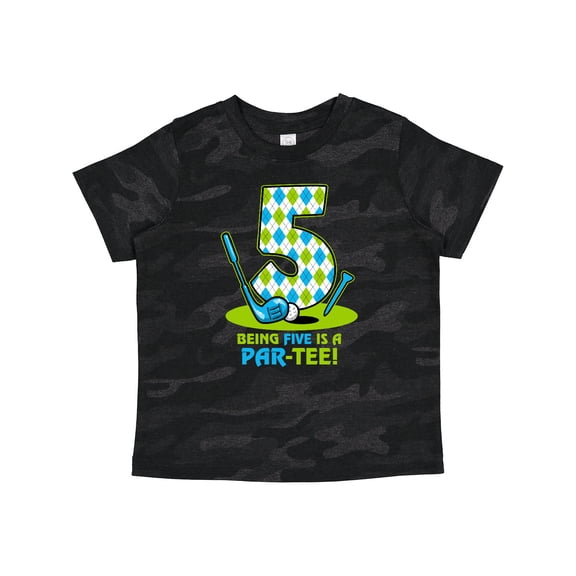 Inktastic Golf Par-tee 5th Birthday Boys Toddler T-Shirt