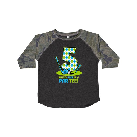 Inktastic Golf Par-tee 5th Birthday Boys Toddler T-Shirt