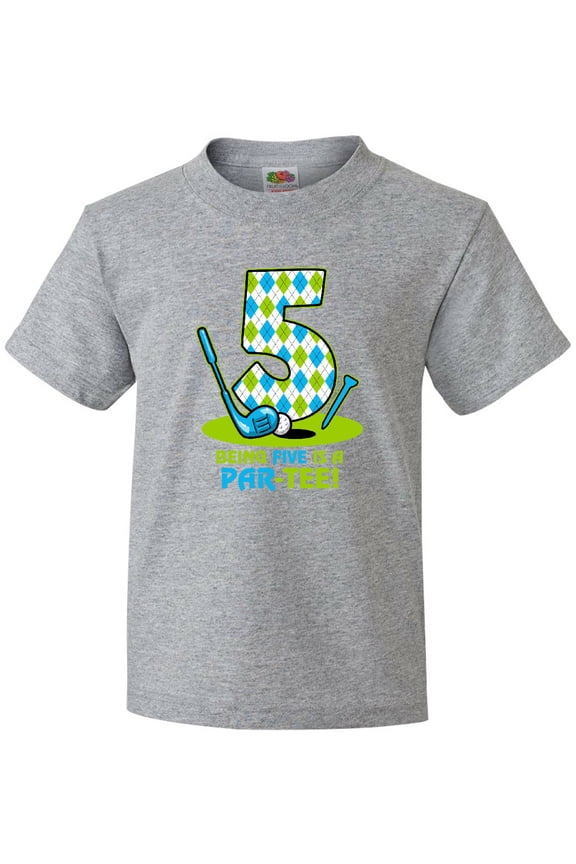 Golf Par-Tee 5th Birthday Youth T-Shirt