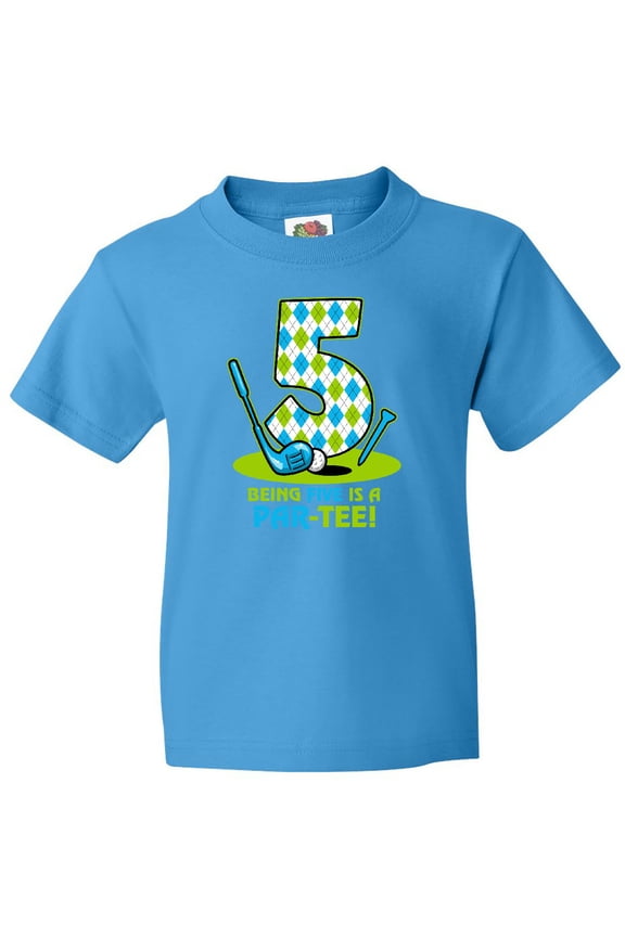Golf Par-Tee 5th Birthday Youth T-Shirt