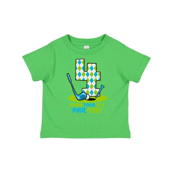 Inktastic Golf Par-tee 4th Birthday Boys Toddler T-Shirt